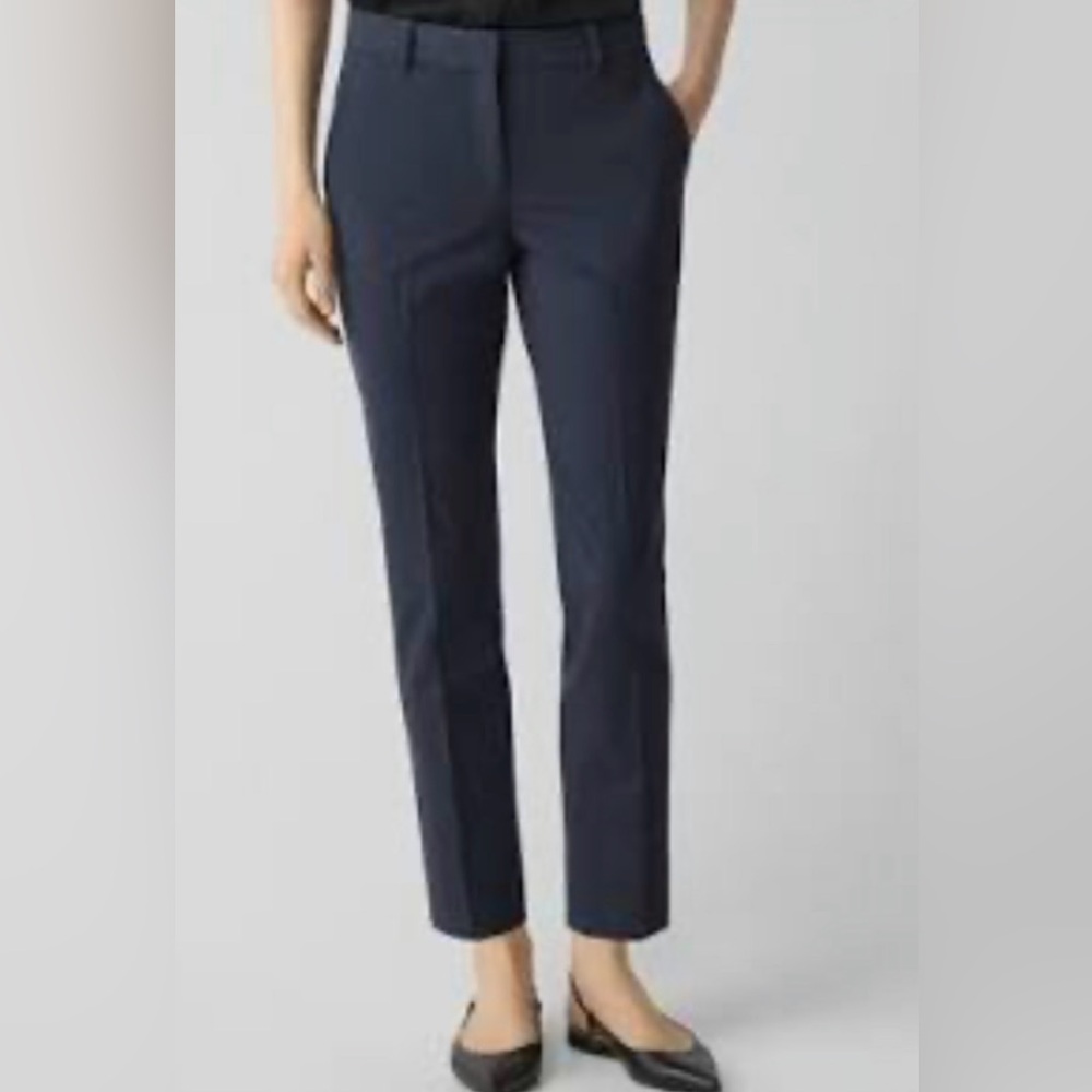 Theory Women's Dark Blue Trousers